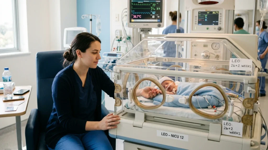 musicoterapia neonatale in terapia intensiva con neonato prematuro